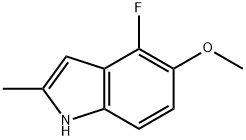 4-Fluoro-5-methoxy-2-methyl-1H-indole Structure