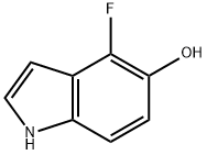 4-FLUORO-5-HYDROXYINDOLE Struktur