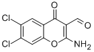 2-AMINO-6,7-DICHLORO-3-FORMYLCHROMONE Struktur