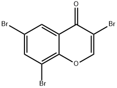 3,6,8-TRIBROMOCHROMONE Struktur