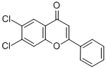 6,7-DICHLOROFLAVONE Struktur