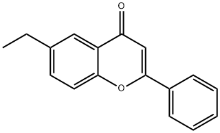 6-ETHYLFLAVONE Struktur