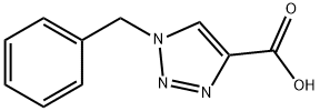 1-BENZYL-1H-1,2,3-TRIAZOLE-4-CARBOXYLIC ACID Struktur