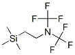 N,N-Bis(trifluoromethyl)-2-(trimethylsilyl)ethanamine Struktur