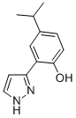 3-(2-HYDROXY-5-ISOPROPYLPHENYL)PYRAZOLE Struktur