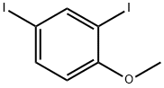 1-METHOXY-2,4-DIIODOBENZENE Struktur