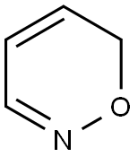 6H-1,2-Oxazine Struktur