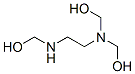 Methanol, [[2-[(hydroxymethyl)amino]ethyl]imino]bis- (9CI) Struktur