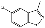 1,2-BENZISOXAZOLE, 5-CHLORO-3-METHYL- Struktur