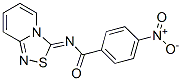 4-Nitro-N-([1,2,4]thiadiazolo[4,3-a]pyridin-3-ylidene)benzamide Struktur