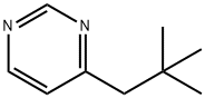 Pyrimidine, 4-neopentyl- (8CI) Struktur