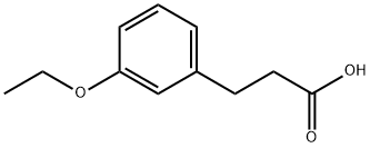 3-(3-ETHOXYPHENYL)PROPIONIC ACID Struktur