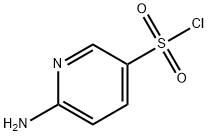 6-Aminopyridine-3-sulfonyl chloride Struktur