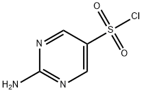 2-Aminopyrimidine-5-sulfonyl chloride Struktur