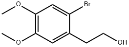 2-(2-broMo-4,5-diMethoxyphenyl)ethyl alcohol Struktur