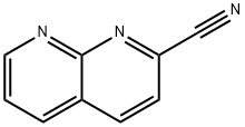 1,8-NAPHTHYRIDINE-2-CARBONITRILE Struktur