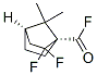 Bicyclo[2.2.1]heptane-1-carbonyl fluoride, 2,2-difluoro-7,7-dimethyl-, (1R,4R)- (9CI) Struktur