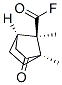 Bicyclo[2.2.1]heptane-7-carbonyl fluoride, 1,7-dimethyl-2-oxo-, (1R,4R,7R)- (9CI) Struktur