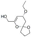 1,6-Dioxaspiro[4.5]dec-7-ene-7-methanol,9-ethoxy-,(5R,9R)-(9CI) Struktur