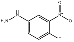 (4-FLUORO-3-NITRO-PHENYL)-HYDRAZINE Struktur