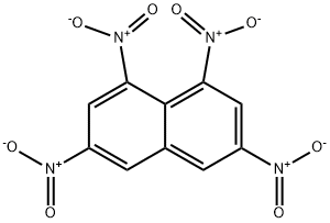 1，3，6，8-Tetranitronaphthalene Struktur