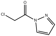 1H-Pyrazole, 1-(chloroacetyl)- (9CI) Struktur