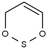 4H-1,3,2-Dioxathiin Struktur