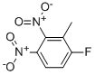 6-FLUORO-2,3-DINITROTOLUENE Struktur