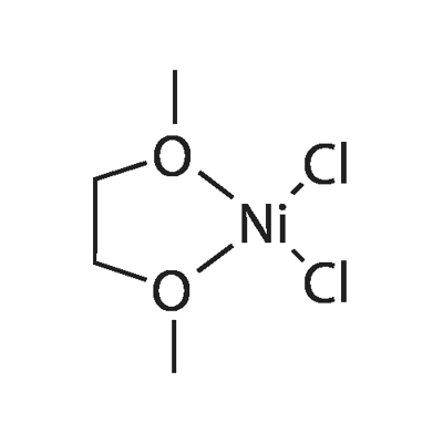 NICKEL CHLORIDE, DIMETHOXYETHANE ADDUCT Struktur