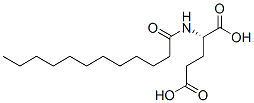 N-dodecanoylglutamic acid Struktur