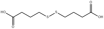 3-CARBOXYPROPYL DISULFIDE Struktur