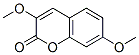 3,7-Dimethoxycoumarin Struktur