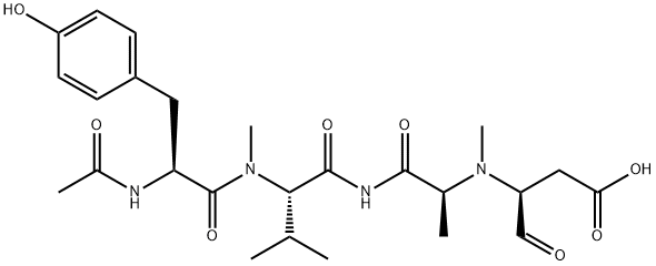 AC-TYR-(NME)VAL-ALA-(NME)ASP-CHO Struktur