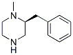 Piperazine, 1-methyl-2-(phenylmethyl)-, (2S)- (9CI) Struktur