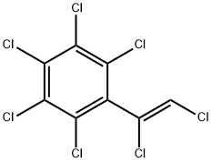 (Z)-ALPHA,BETA,2,3,4,5,6-HEPTACHLORO STYRENE Struktur