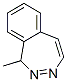 1-Methyl-1H-2,3-benzodiazepine Struktur