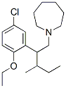 1-[2-(5-Chloro-2-ethoxyphenyl)-3-methylpentyl]hexahydro-1H-azepine Struktur