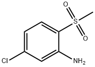 5-chloro-2-(methylsulfonyl)aniline Struktur