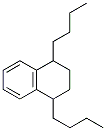 1,4-Dibutyl-1,2,3,4-tetrahydronaphthalene Struktur