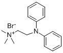 (2-(Diphenylamino)ethyl)trimethylammonium bromide Struktur