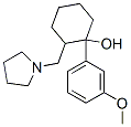 1-(3-Methoxyphenyl)-2-(1-pyrrolidinylmethyl)-1-cyclohexanol Struktur