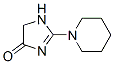 4H-Imidazol-4-one,  1,5-dihydro-2-(1-piperidinyl)-  (9CI) Struktur