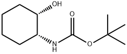 Carbamic acid, [(1R,2S)-2-hydroxycyclohexyl]-, 1,1-dimethylethyl ester (9CI) Struktur