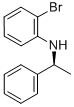 Benzenemethanamine, N-(2-bromophenyl)-a-methyl-, (aS)- Struktur