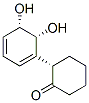 Cyclohexanone, 2-[(5S,6R)-5,6-dihydroxy-1,3-cyclohexadien-1-yl]-, (2S)- (9CI) Struktur