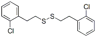 bis(2-chlorophenethyl) disulphide Struktur