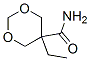 m-Dioxane-5-carboxamide, 5-ethyl- (8CI) Struktur