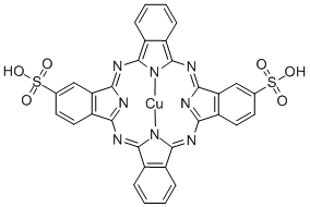 Copper phthalocyanine disulfonic acid