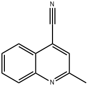 2-METHYL-4-QUINOLINECARBONITRILE Struktur