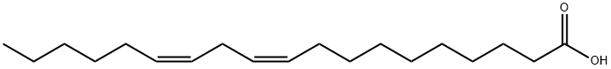 DELTA 10 CIS-13 NONADECADIENOIC ACID Struktur